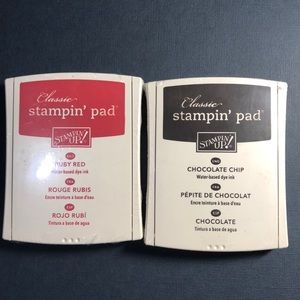 Stampin’ Up Ink Pads Brand New